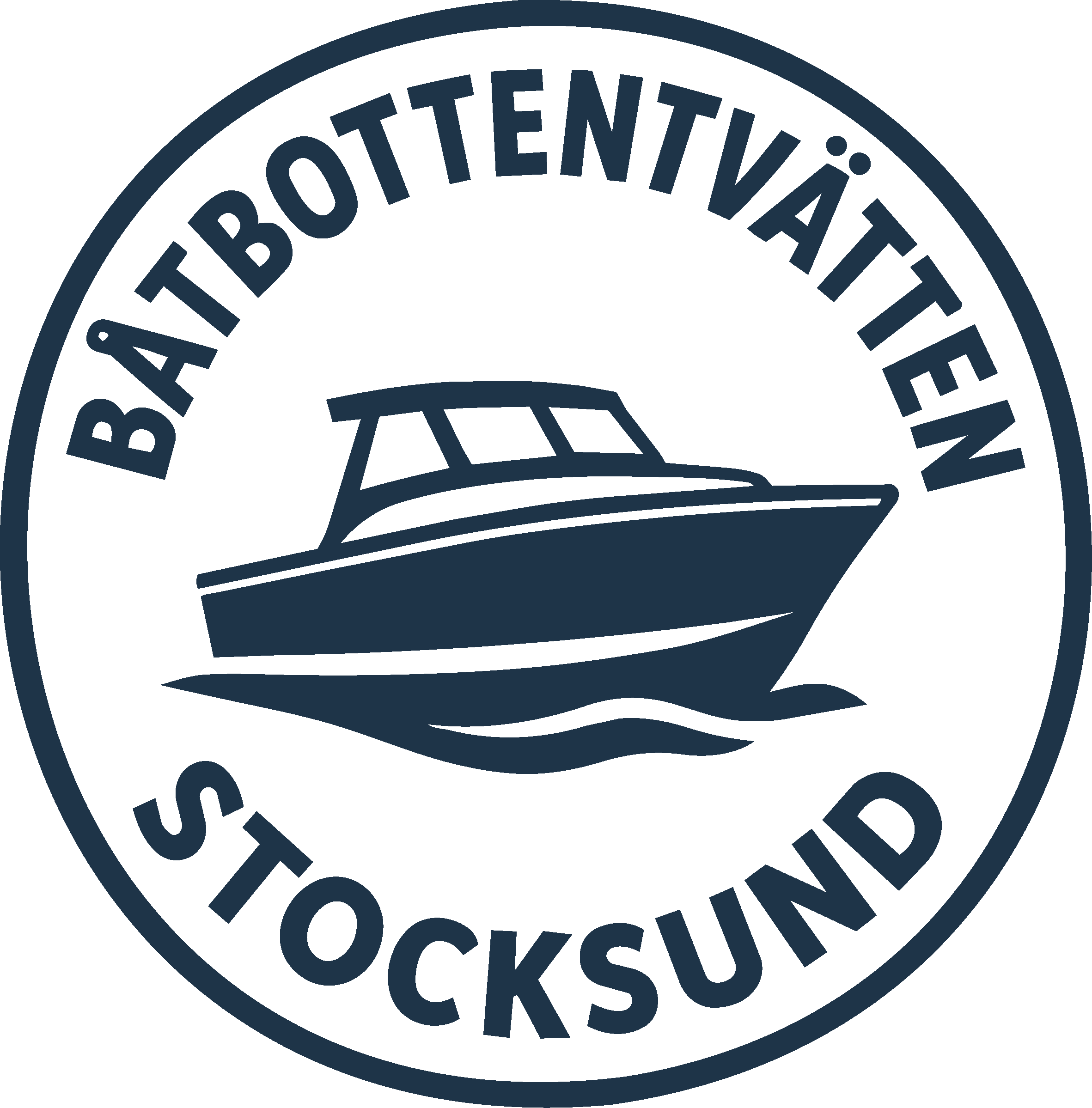 Båtbottentvätten logga bla